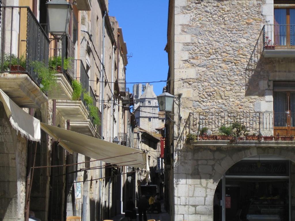 Hotel Fonda Mitja Torroella de Montgrí Exterior foto